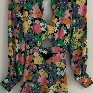 AFRM Floral Dress Size M